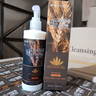 Xịt tẩy da chết gạo 3W Clinic Rice Peeling Mist