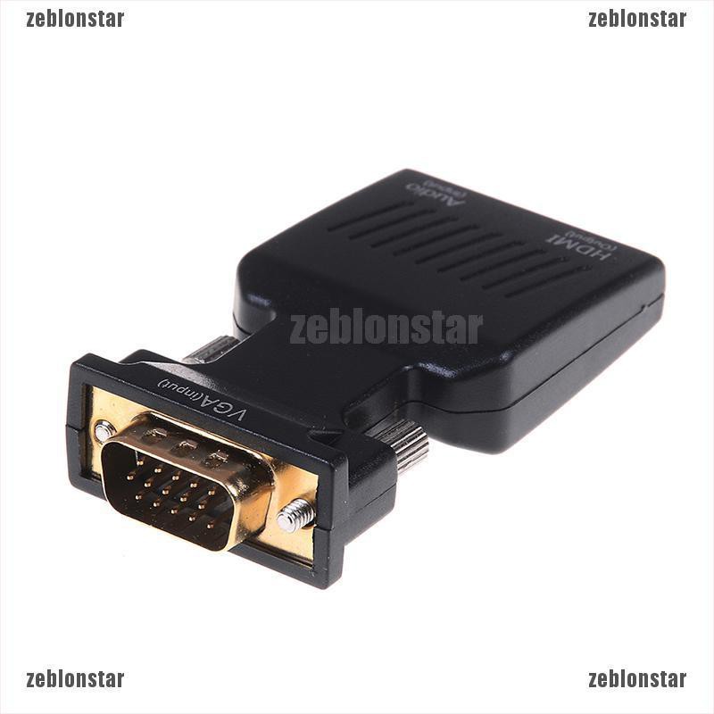 ❤star Bộ chuyển đổi VGA sang HDMI Full HD ▲▲