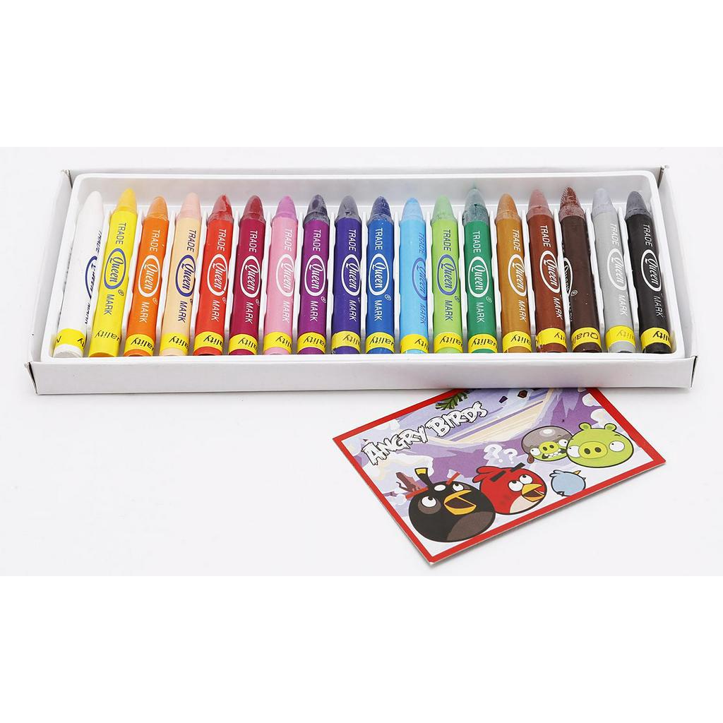 Bút Sáp Tô Màu Queen Angry Birds