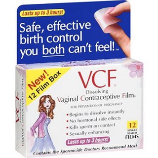 VCF màng philm tránh thai (hộp 3 miếng)