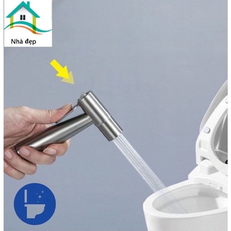 Bộ xịt vệ sinh inox 304 cao cấp