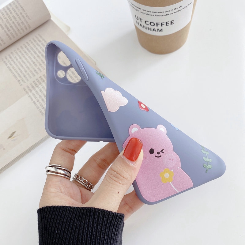 ST【COD&Ready Stock】Fruit Animal Duck Flower Soft Case for OPPO Reno 3 A93 A94 A15 A15S A54 A53 A33 2020 A52 A92 A31 A91 A5 A9 2020 A3s A5s A7 A12 A12e A39 A57 A83 F1s F1 F5 Youth F9 Pro F11 K3 Realme C1 X Case