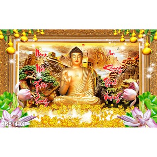 TRANH DÁN TƯỜNG HÌNH PHẬT, TRANH DÁN PHÒNG THỜ, TRANH QUAN ÂM, TRANH THỜ PHẬT