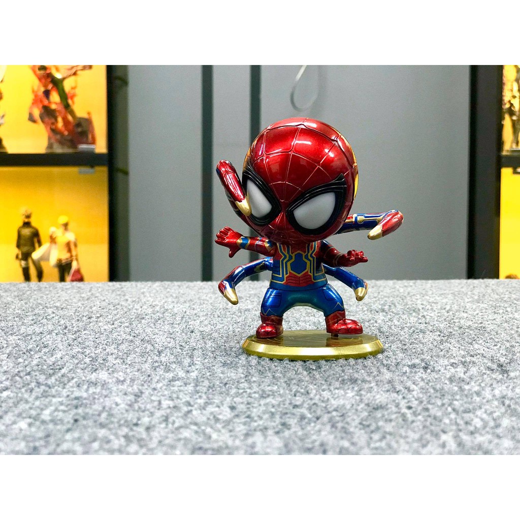 Mô hình iRon Spider Man Chibi (Có LED) Avengers 3