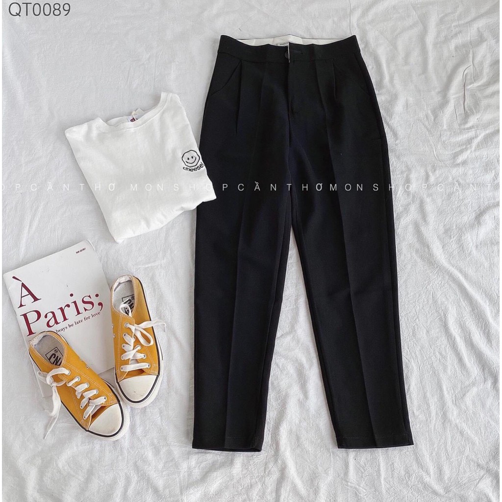 Quần tây công sở đơn giản thanh lịch xinh xinh
