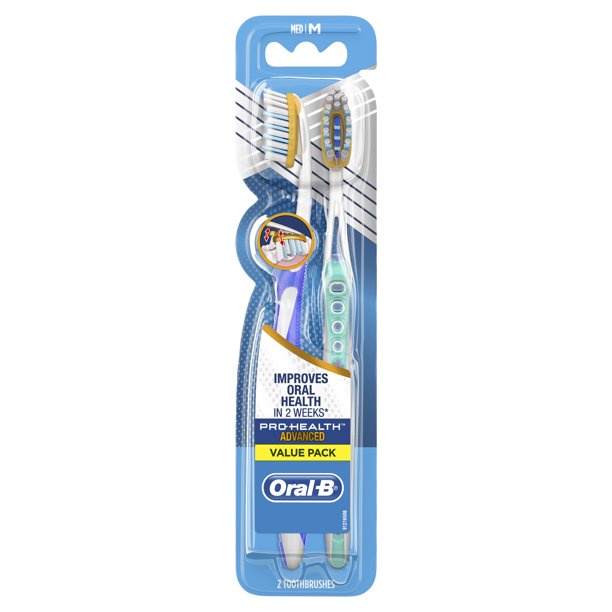 [HÀNG MỸ] Set 2 Bàn Chải Đánh Răng Oral-B Pro-Health Advanced Toothbrush Medium