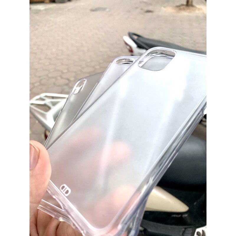 Ốp Likgus lưng kính acrylic mềm nhám mờ chống ố bất tử siêu bền IPHONE