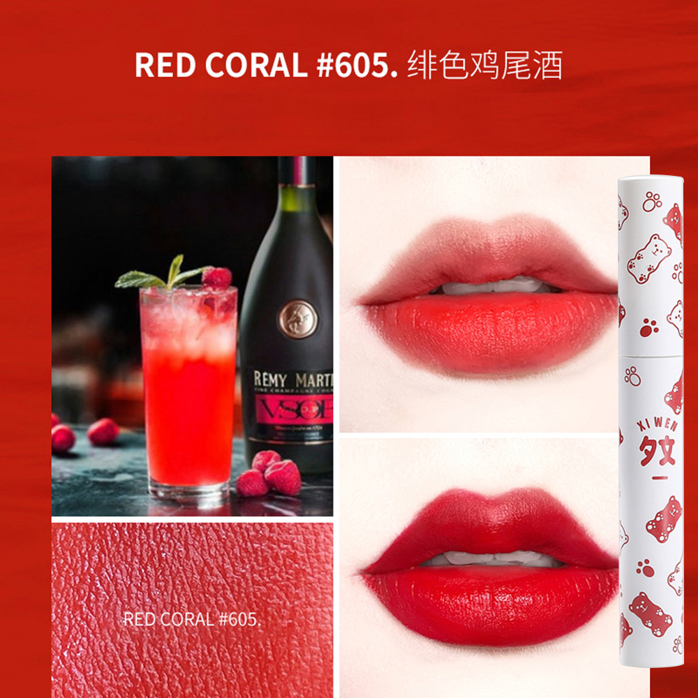 (Hàng Mới Về) Son Kem Lì Không Dễ Phai Màu Cho Nữ Sinh | BigBuy360 - bigbuy360.vn