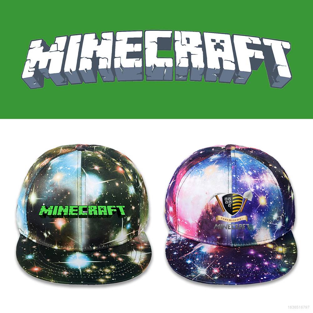 Mũ Lưỡi Trai Chống Nắng In Hình Minecraft Thời Trang Cho Nam Dễ Phối Đồ
