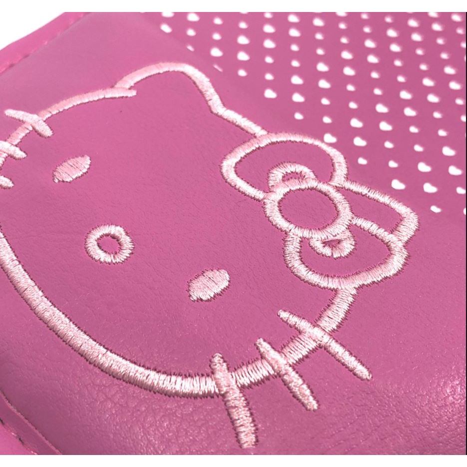 Tấm lót chuột và bàn phím XIAODUOJIAJU chất liệu da in hình mèo Kitty chống trượt tiện dụng cho văn phòng