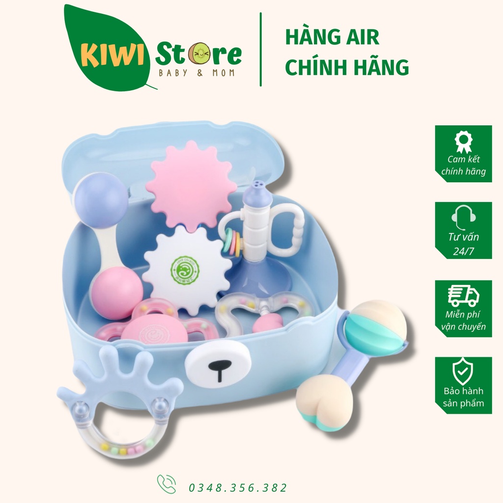 Bộ đồ chơi xúc xắc gặm nướu 9 món Goryeo Baby Hàn Quốc (mẫu mới)