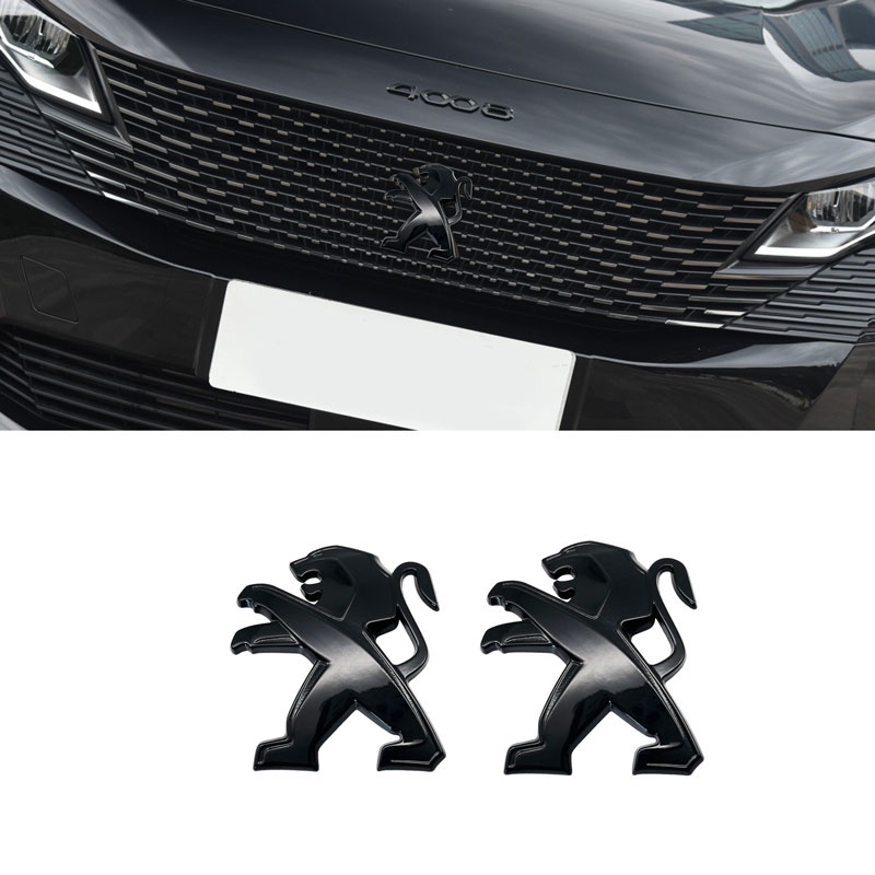 Sticker Kim Loại Dán Trang Trí Xe Hơi Peugeot 307 107 207 407 408 308 206 406 507 508 1008 5008 3008