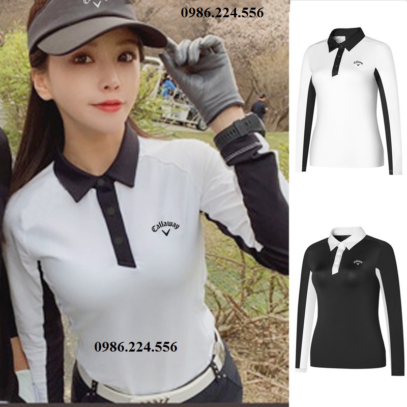 Set áo và chân váy chơi golf nữ phong cách thời trang giá rẻ GOLF PRO AV006