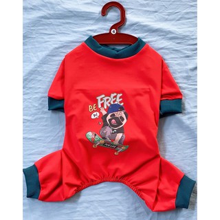 Áo cho chó bộ Jum 4 chân size áo cân nặng từ 7-16kg hình ảnh ủi trên áo sẽ ngẫu nhiên thay đổi phù hợp từng size