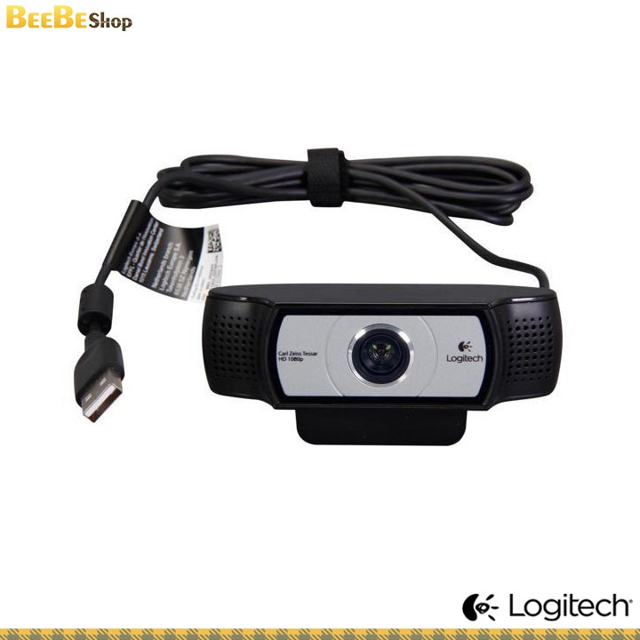 Logitech C930e - Webcam HD 1080p, Tự Động Lấy Nét, Tự Động Căn Chỉnh Ánh Sáng, Tốc Độ Khung Hình 30fps