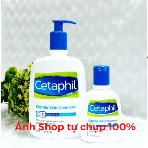 Sữa Rửa Mặt Dịu Nhẹ Dành Cho Da Nhạy Cảm Cetaphil Gentle Skin Cleanser, SRM Cetaphil 125ml, 500ml, 591ml SRM1005