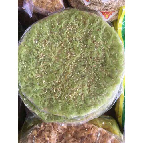 COMBO 3 GÓI BÁNH TRÁNG DỪA NON LÁ DỨA SIÊU NGON - vị lá dứa ( gói 200gr )