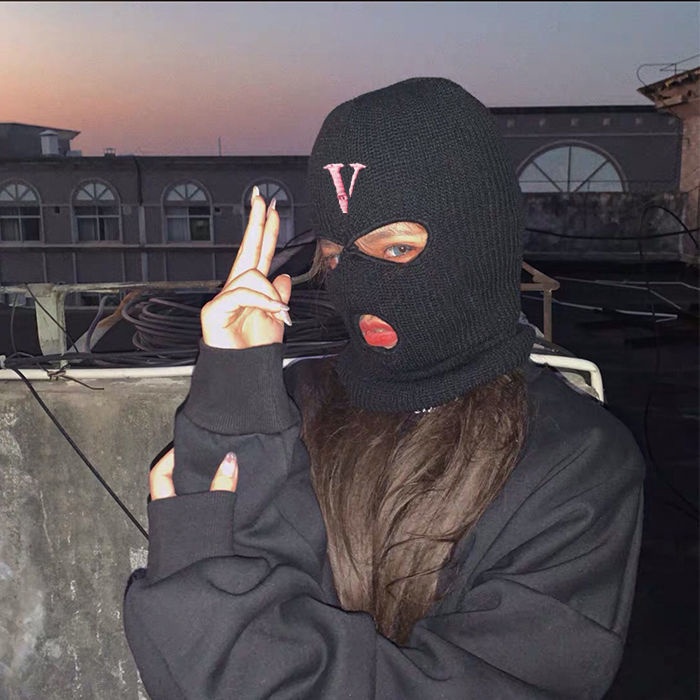 Mũ Len Trùm Đầu Kèm Mặt Nạ Phong Cách Game CS GO