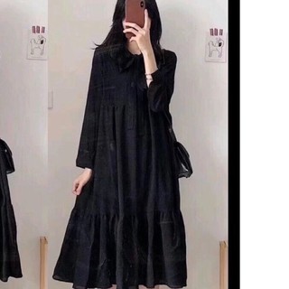 VÁY Nơ TAY BỒNG  ULZZANG