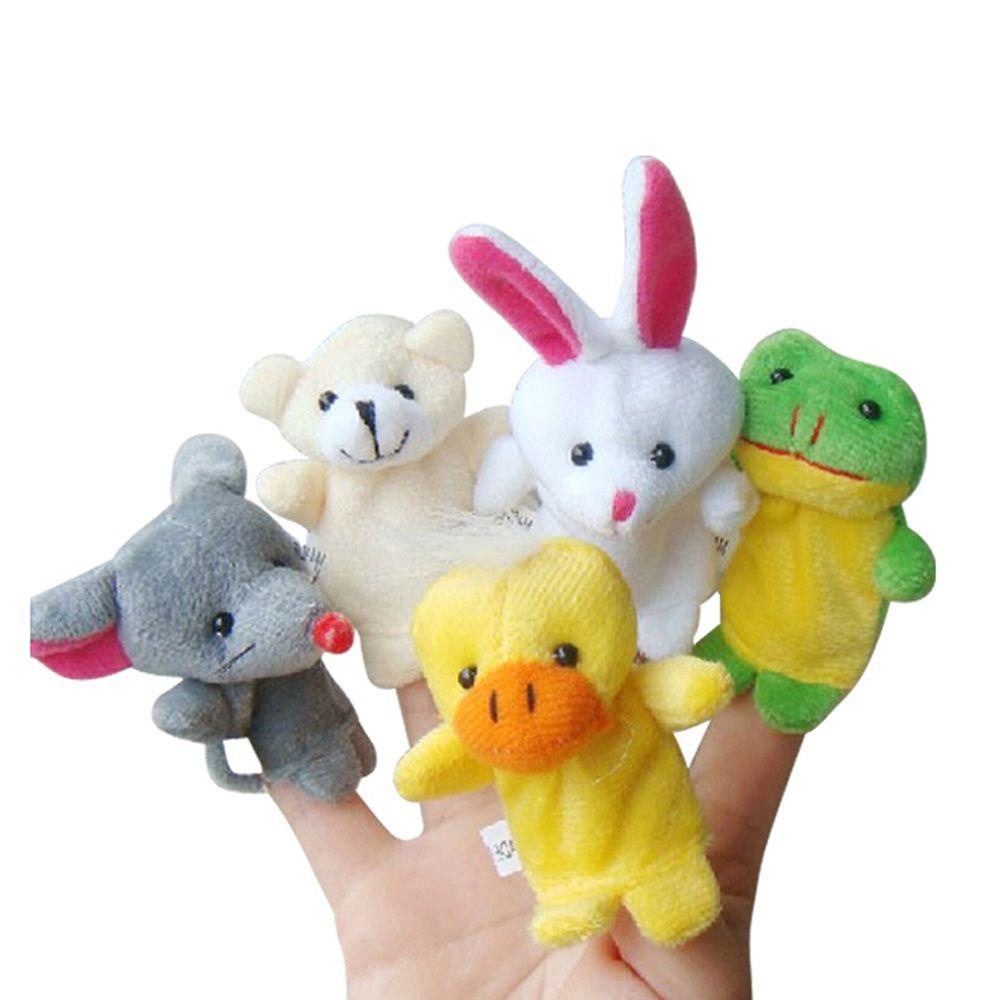 Set 10 Rối Ngón Tay Hình Các Con Vật Dễ Thương