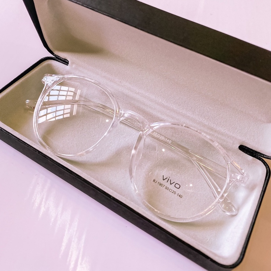 Kính Form tròn Nam Nữ  Tata Chất liệu nhựa hàn quốc kiểu dáng hot trend