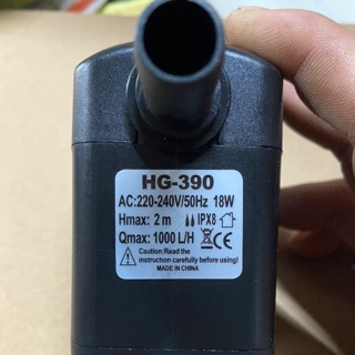 Bơm chìm 4w-7w-16w-18w cho quạt điều hoà bể cá