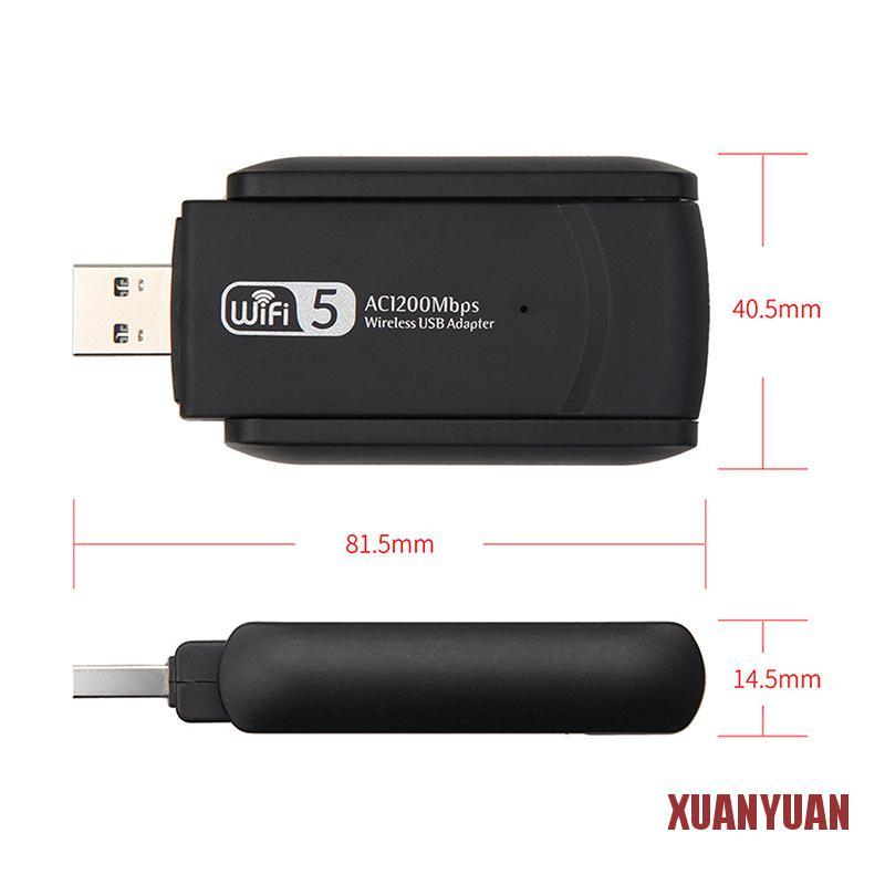 Thẻ Mạng Xuan 1200mbps Usb 3.0 802.11ac 2.4g / 5.8ghz | BigBuy360 - bigbuy360.vn