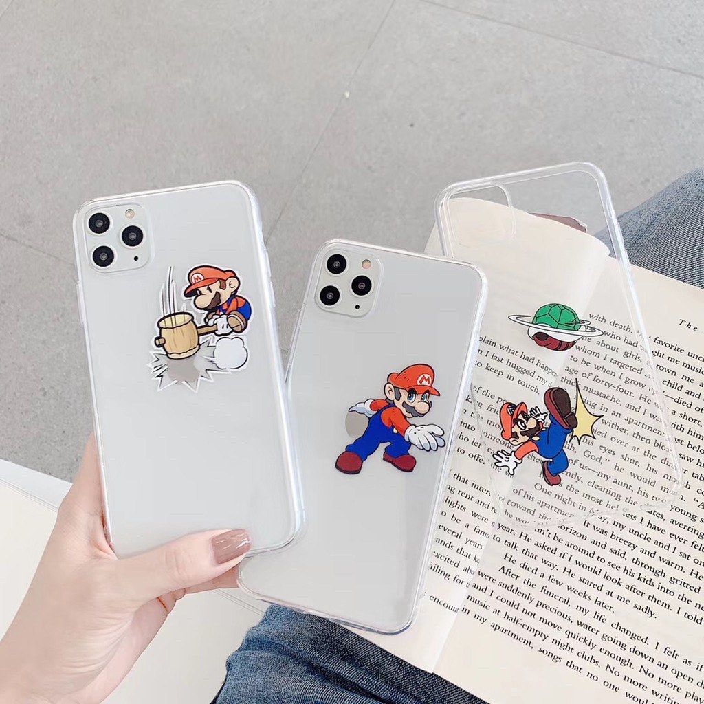 Ốp lưng iphoneỐp Điện thoại iphone Hình Mario Ngộ Nghĩnh