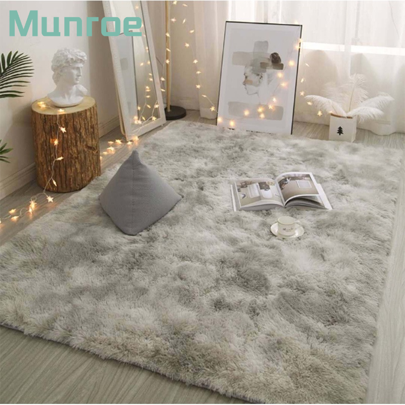 Thảm Len Lót Sàn Nhuộm Màu Kiểu Dáng Đơn Giản Hiện Đại