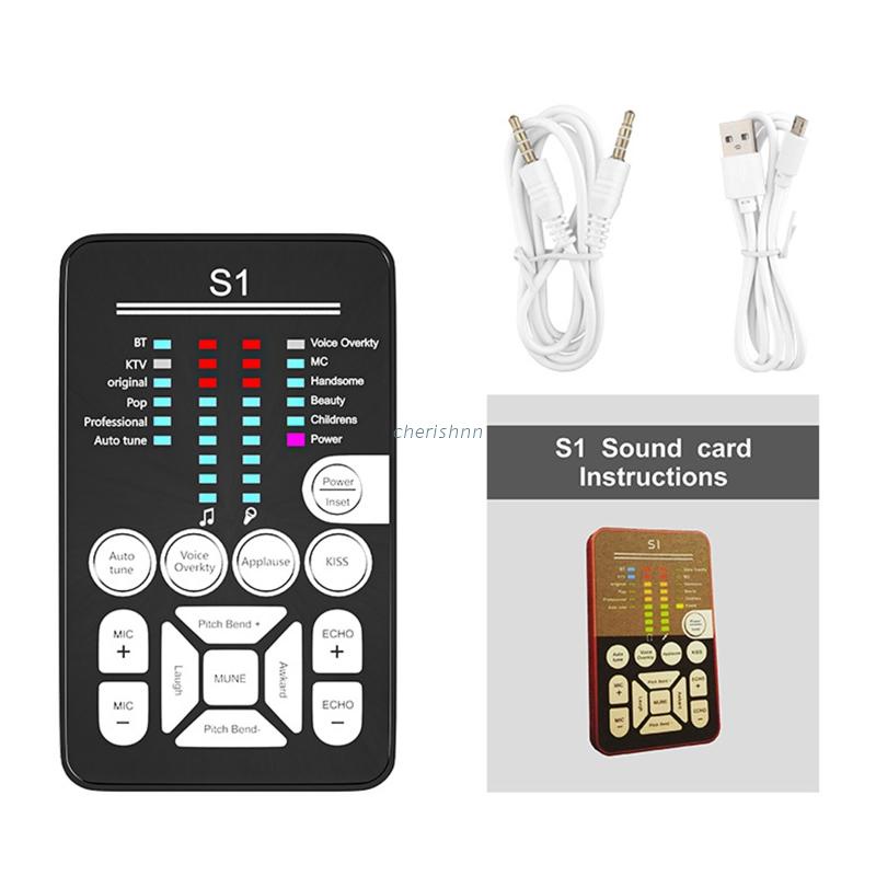 Loa Bluetooth S1 Đổi Màu Hỗ Trợ Thẻ Nhớ Phát Sóng Trực Tiếp Cho Điện Thoại/PC/Máy Tính Bảng