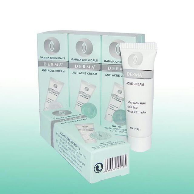 Kem mụn Derma Anti Acne Cream chính hãng