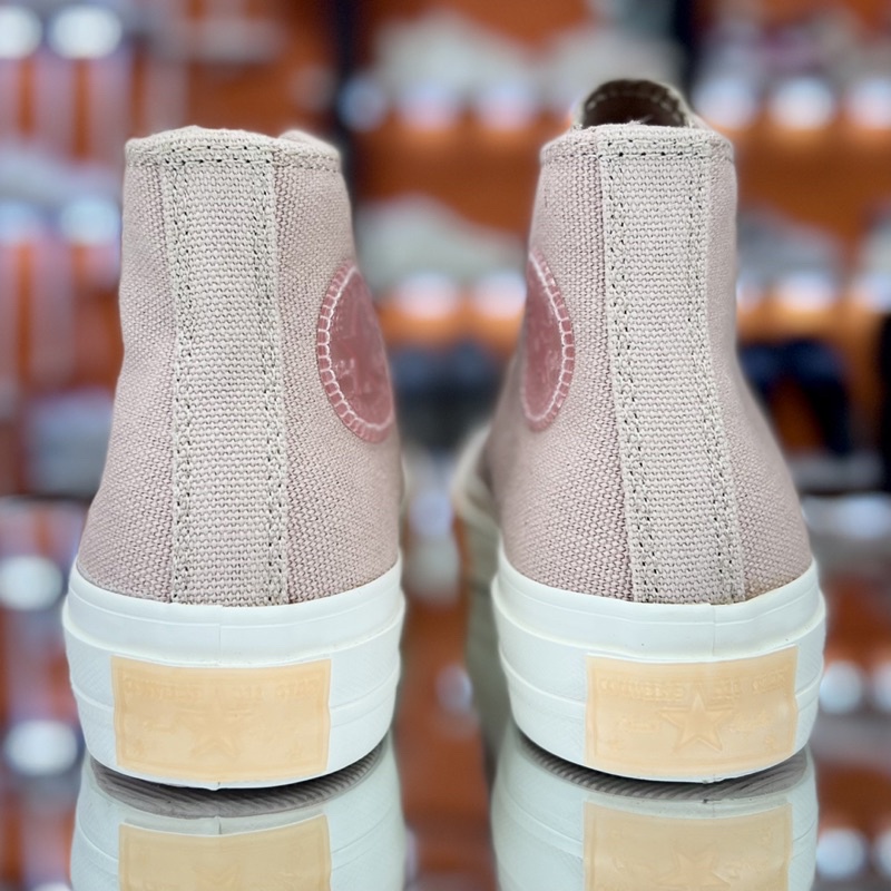 GIÀY CAO CỖ CONVERS.E CAM NÂU TẶNG KÈM BỘ QUÀ TẶNG GIÁ TRỊ