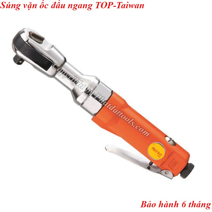 Súng vặn ốc dùng khí nén đầu ngang TOP-Tay vặn ốc ngang TOP Đài Loan-Bảo hành 6 tháng