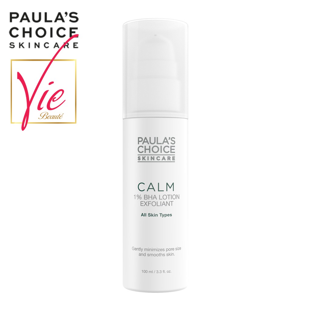 Tẩy tế bào chết Paulas Choice 1% BHA cho da nhạy cảm - Paula's Choice 1% BHA Calm Redness Relief Lotion Exfoliant 100ml