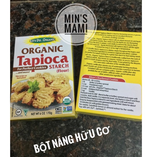Bột năng hữu cơ Les't Go...