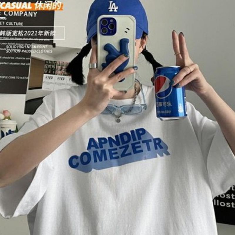 Áo thun ❤Có size % kèm ảnh thật ❤ tay lỡ APNDIP🥰🥰