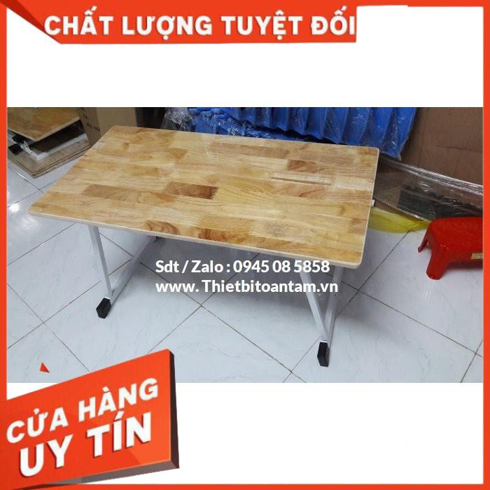 hàng chất lượng -  Bàn gỗ  mầm non hình chữ nhật giá ưu đãi