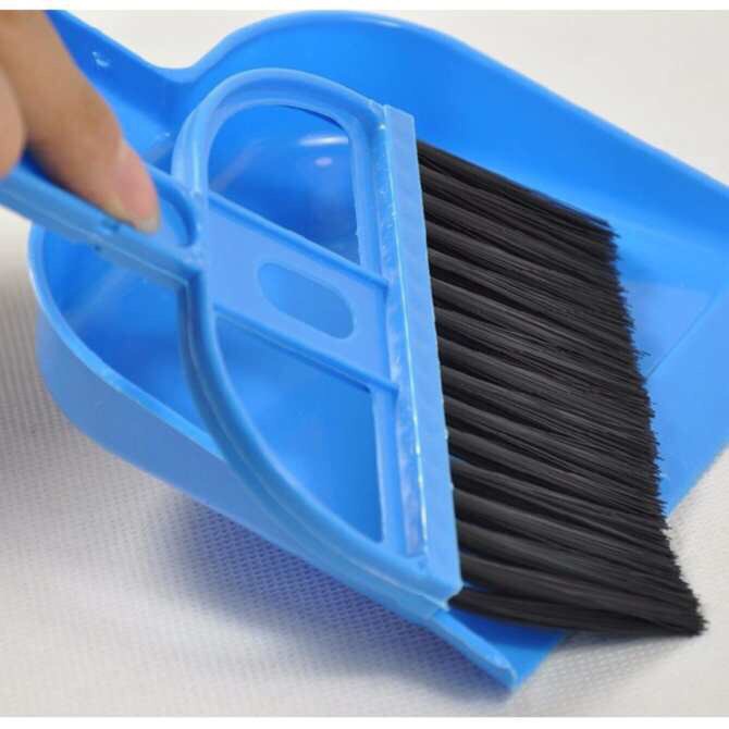 Chổi quét kèm xẻng hốt rác mini - Đa năng, tiện dụng