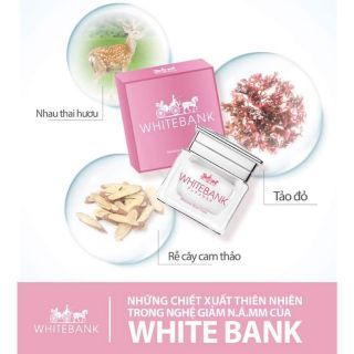 WHITE BANK: KEM NHAU THAI HƯƠU CẤY BÓNG TỪ NHÀ SHIDO JAPAN