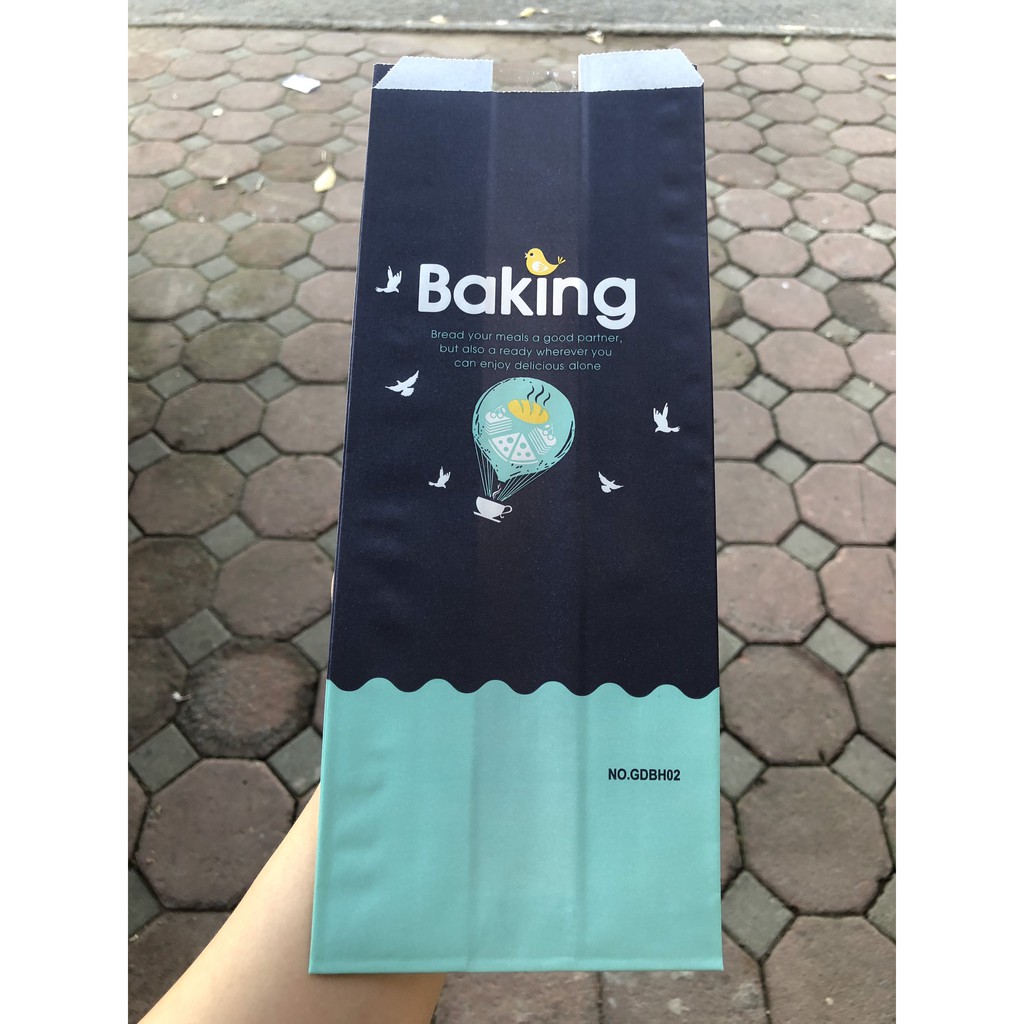 100 túi Bánh Mì Hoa Cúc 300gr Baking (100 túi +-5)   - Tặng 100 Tem