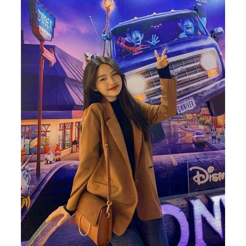 Áo Khoác Vest Nâu Vintage Sang Chảnh - DIVA_HCM | BigBuy360 - bigbuy360.vn