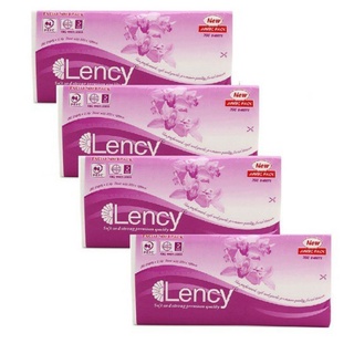 Combo 5 gói giấy ăn Lency(180tờ x 3 lớp)
