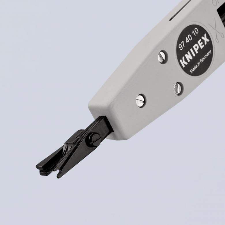 Kìm Nhấn Phiến Knipex Dành Cho Cáp UTP, STP và  LSA-Plus Ø 0.4 - 0.8 mm  97 40 10 _G7t HN