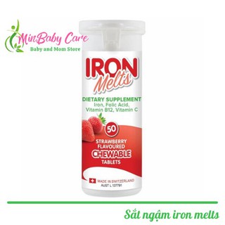 [ Chính Hãng ] Sắt ngậm Iron Melt vị dâu Úc