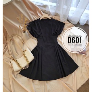 Bigsize Đầm xếp li tùng D601