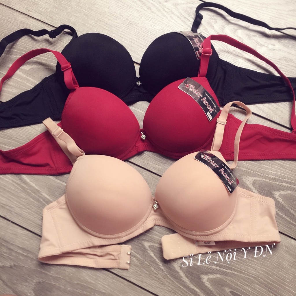 Áo Ngực Nâng Dày Siêu Đẩy Trơn Mút 5cm Thái Lan Sisterhood