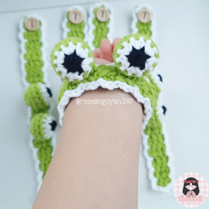 Vòng tay len handmade