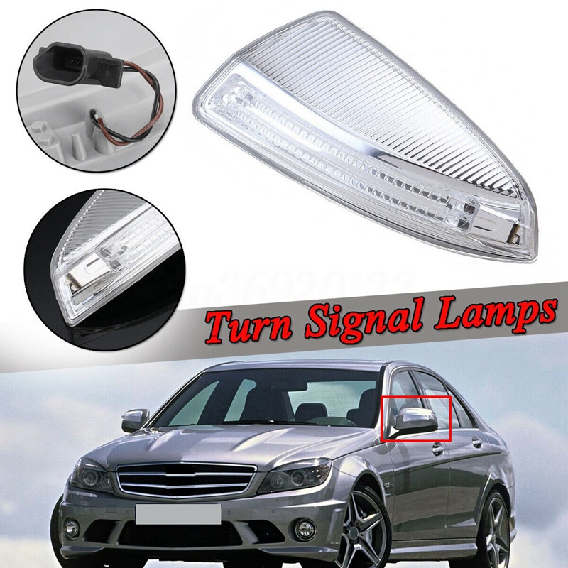 Đèn LED chiếu sáng cửa bên , Đèn xi nhan gương cánh trong nhà cho Mercedes-Benz W204 W164 ML Class ML300