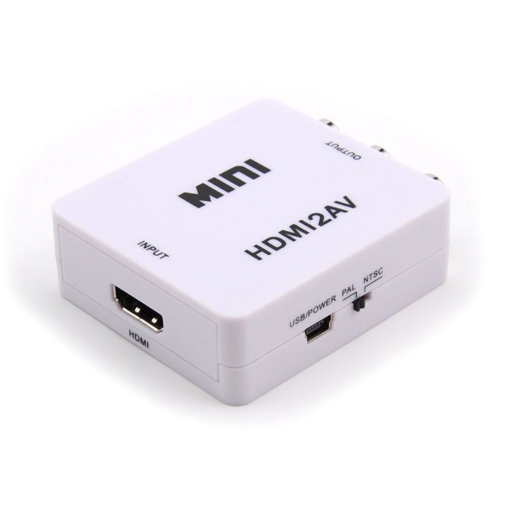 Bộ Chuyển Đổi Tín Hiệu Từ HDMI to AV Mini - Bộ Chuyển HDMI Sang AV Mini