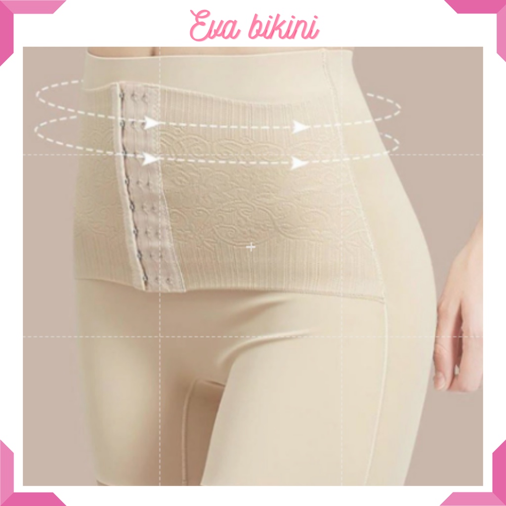 (CHE TÊN SP) Quần gen bụng EVA định hình đúc su móc cài trước 4385 | BigBuy360 - bigbuy360.vn